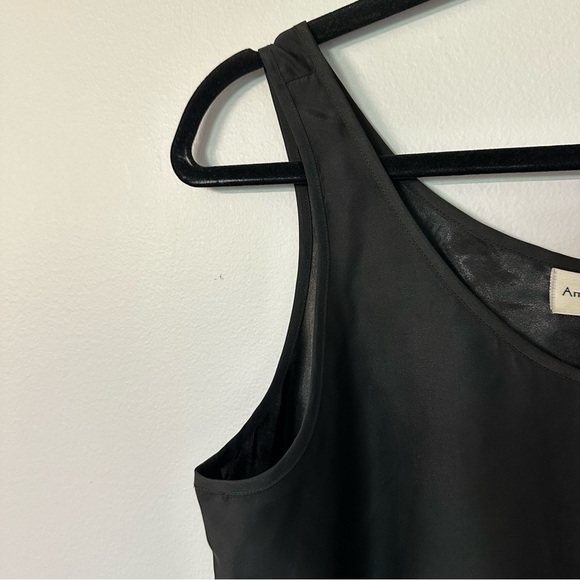 Amanda Smith Women’s Sleeveless Scoop Neck Black Tank Top Size 8 GUC - Picture 5 of 6